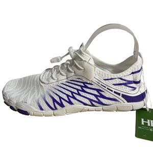 HF Hike Footwear Lorax Pro Barefoot Shoes EU Size 40 White Purple Womens 9.5